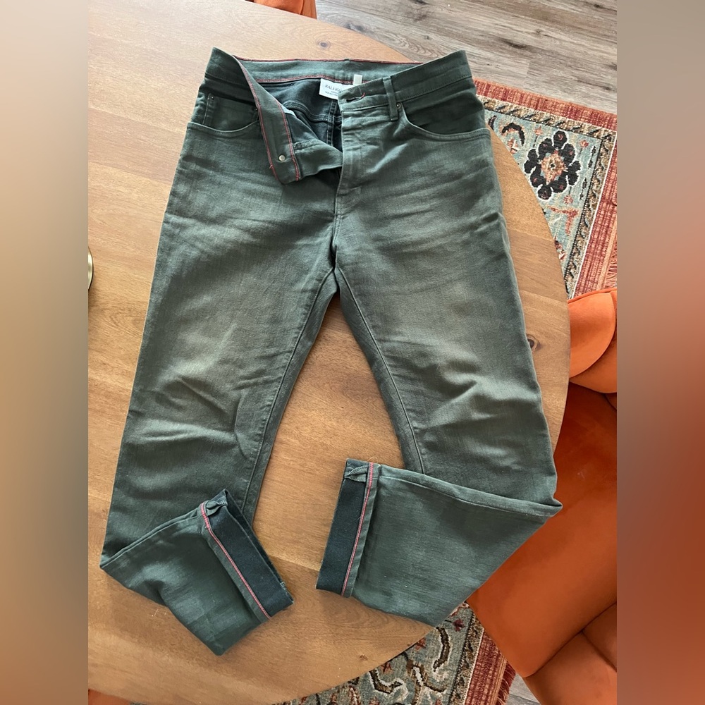 Olive Green Raleigh Alexander Denim